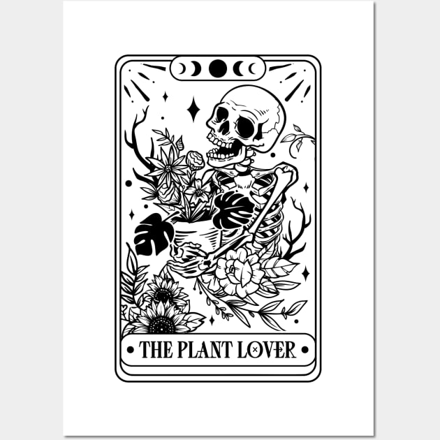 The Plant Lover Tarot Card Wall Art by CB Creative Images